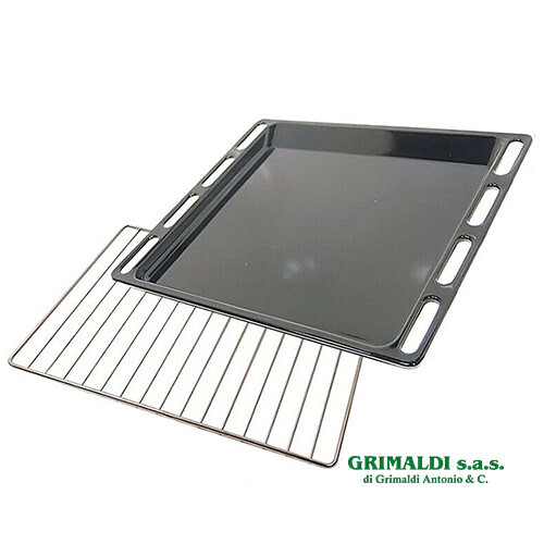 Griglia forno leccarda nera - e,