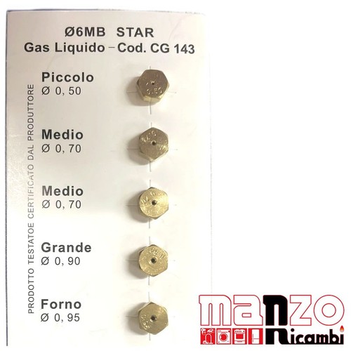 Serie ugelli 6mb - 6mb, gas